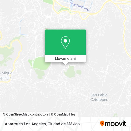 Mapa de Abarrotes Los Angeles