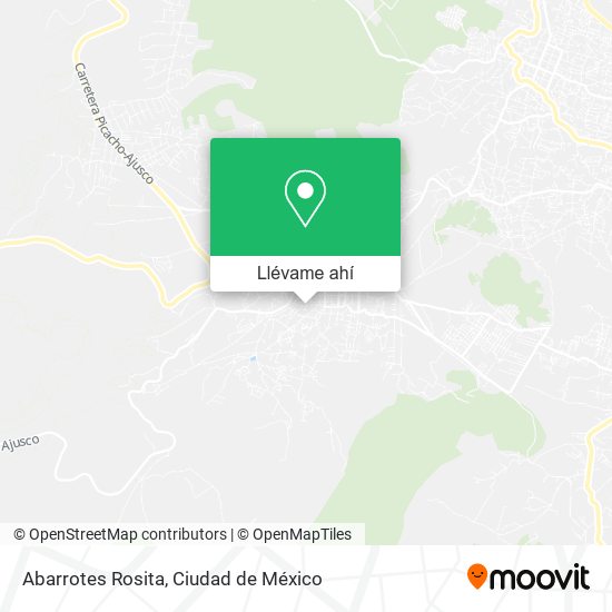 Mapa de Abarrotes Rosita