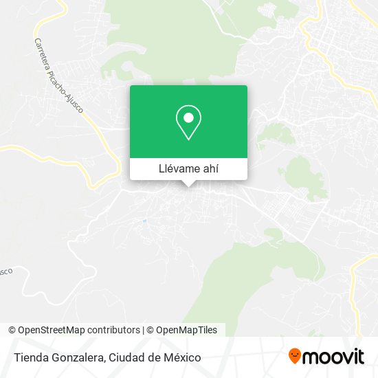 Mapa de Tienda Gonzalera