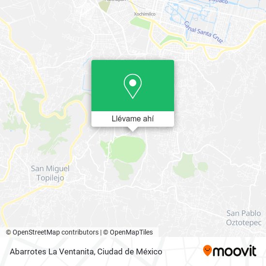 Mapa de Abarrotes La Ventanita