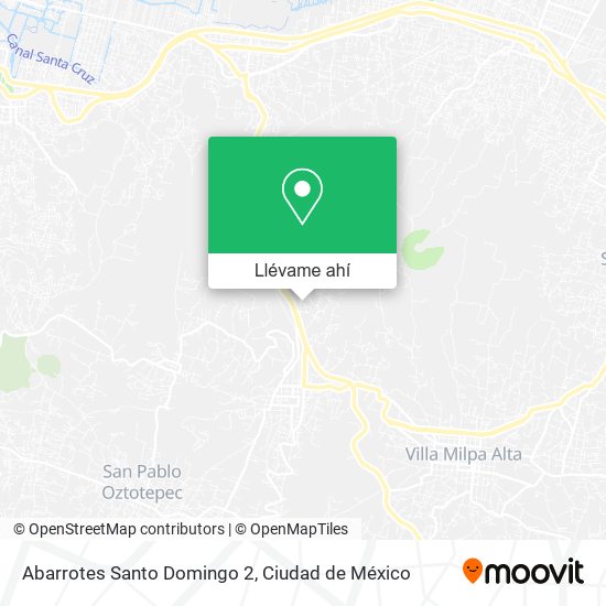 Mapa de Abarrotes Santo Domingo 2