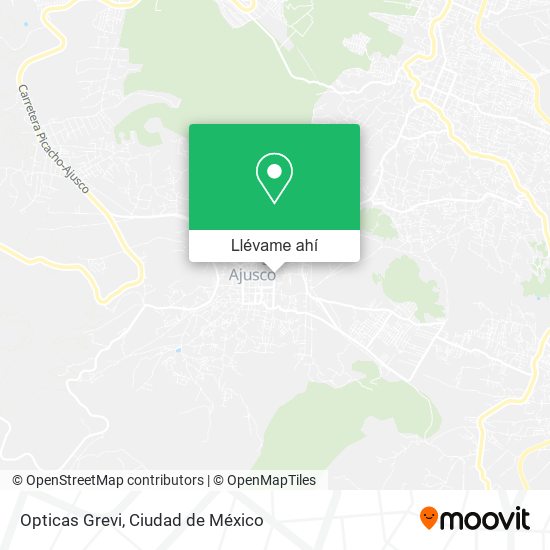 Mapa de Opticas Grevi