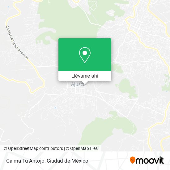 Mapa de Calma Tu Antojo