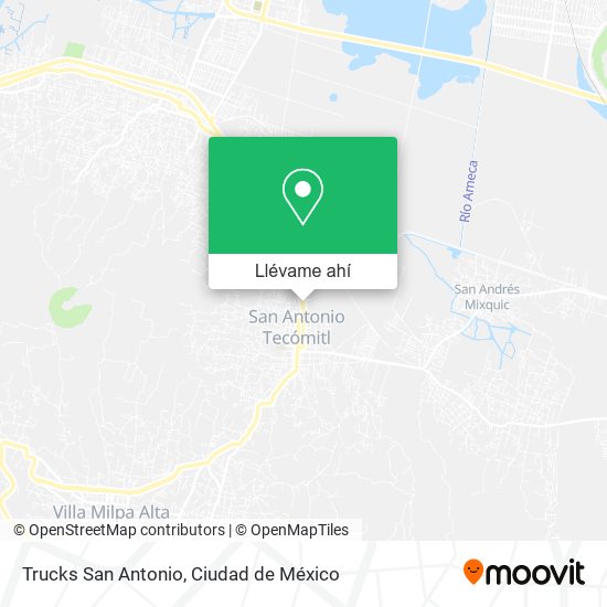Mapa de Trucks San Antonio