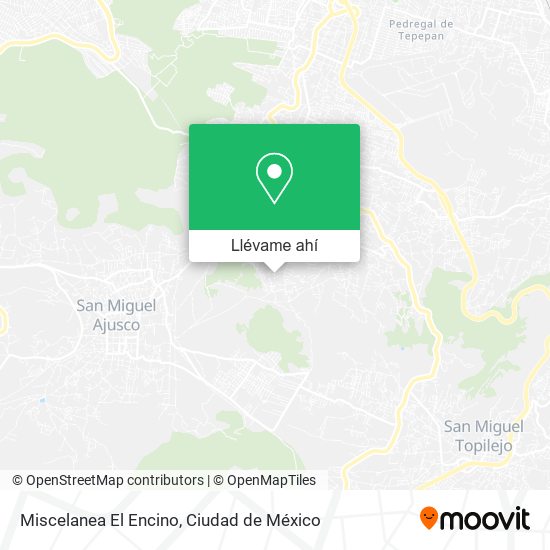 Mapa de Miscelanea El Encino