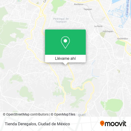 Mapa de Tienda Deregalos