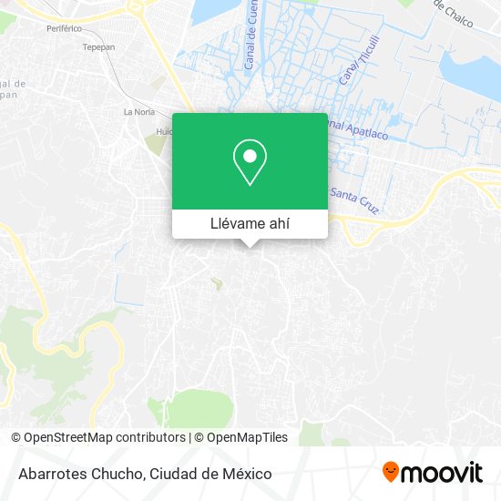 Mapa de Abarrotes Chucho