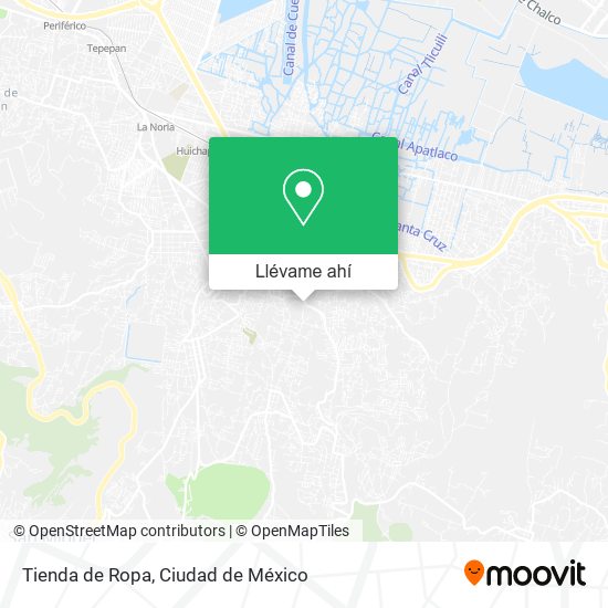 Mapa de Tienda de Ropa