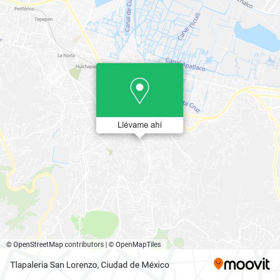 Mapa de Tlapaleria San Lorenzo