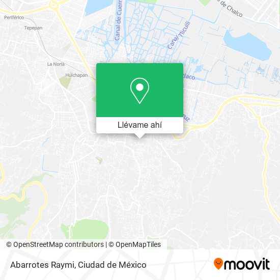 Mapa de Abarrotes Raymi