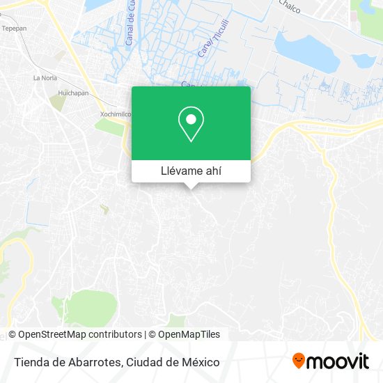 Mapa de Tienda de Abarrotes