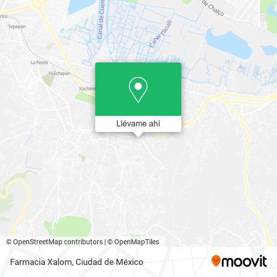 Mapa de Farmacia Xalom