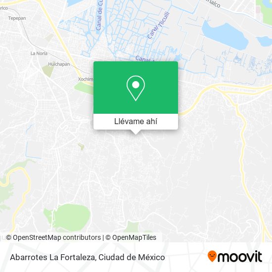 Mapa de Abarrotes La Fortaleza