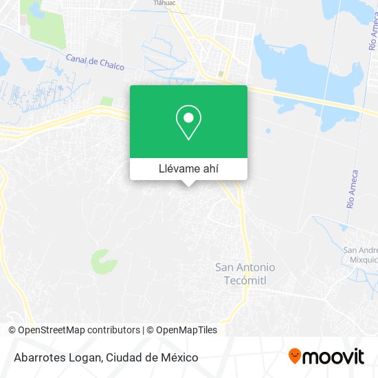 Mapa de Abarrotes Logan