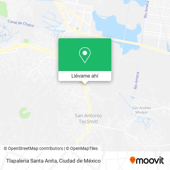 Mapa de Tlapaleria Santa Anita