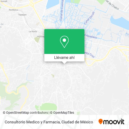 Mapa de Consultorio Medico y Farmacia