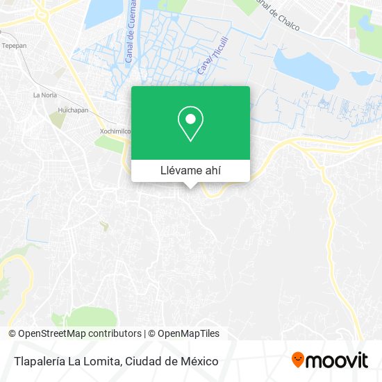 Mapa de Tlapalería La Lomita