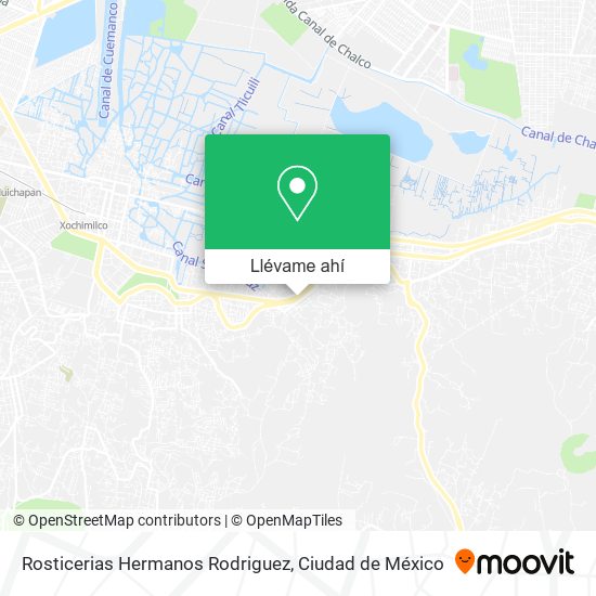 Mapa de Rosticerias Hermanos Rodriguez