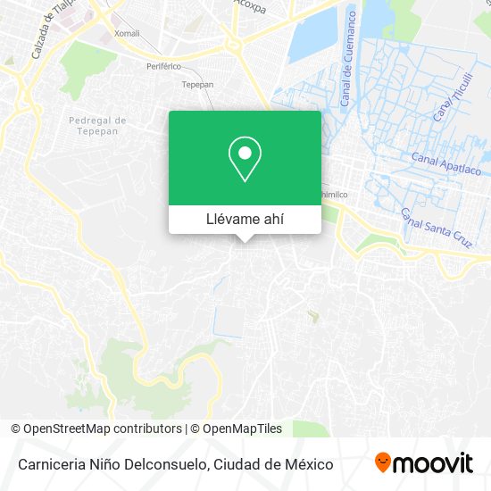 Mapa de Carniceria Niño Delconsuelo