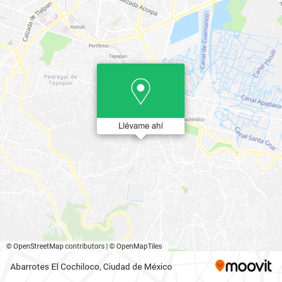 Mapa de Abarrotes El Cochiloco