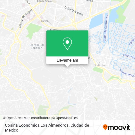 Mapa de Cosina Economica Los Almendros