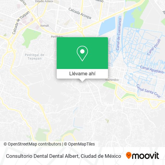 Mapa de Consultorio Dental Dental Albert