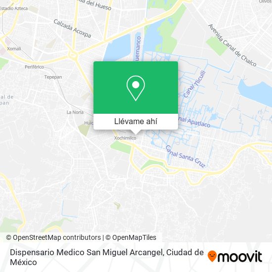 Mapa de Dispensario Medico San Miguel Arcangel