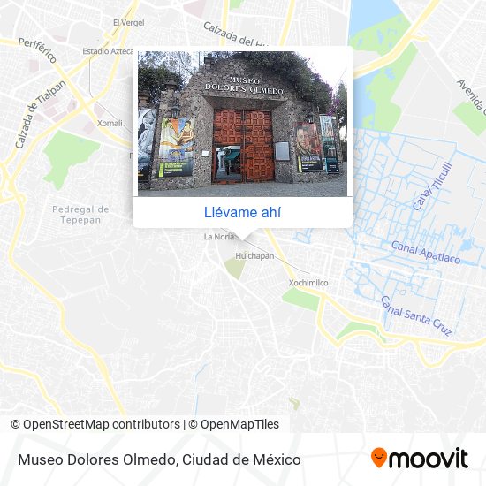 Mapa de Museo Dolores Olmedo