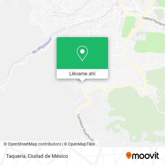 Mapa de Taqueria