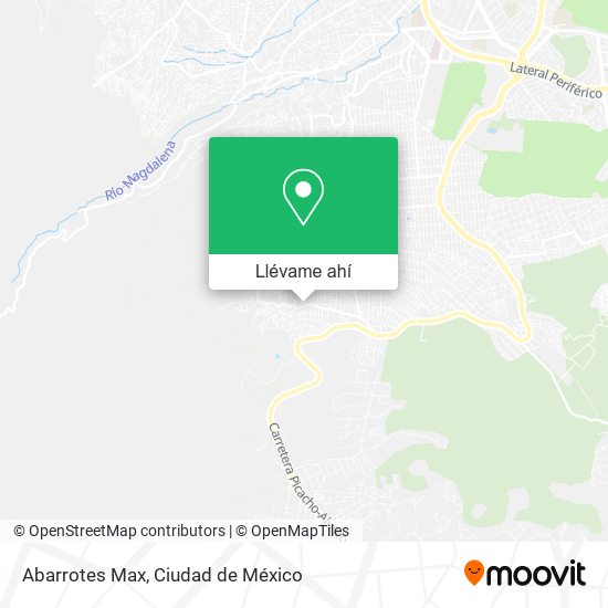 Mapa de Abarrotes Max