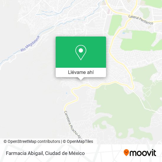 Mapa de Farmacia Abigail