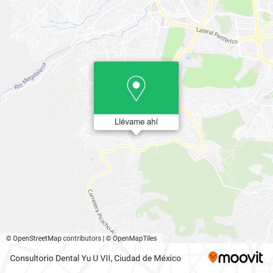 Mapa de Consultorio Dental Yu U VII