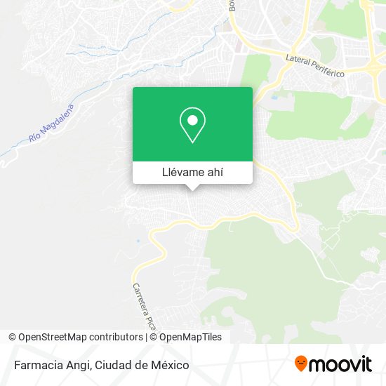 Mapa de Farmacia Angi