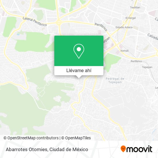 Mapa de Abarrotes Otomies