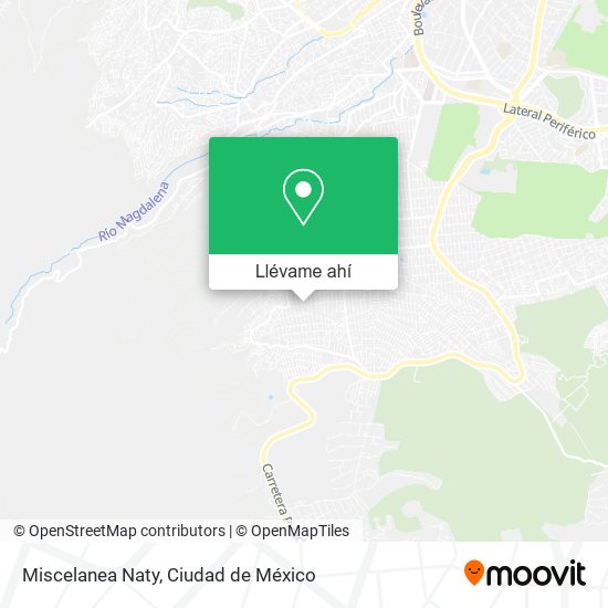 Mapa de Miscelanea Naty