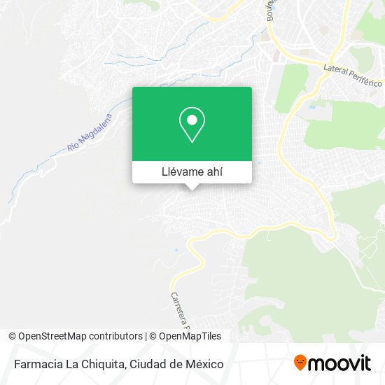 Mapa de Farmacia La Chiquita