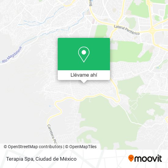 Mapa de Terapia Spa