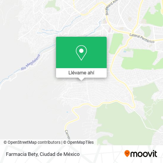 Mapa de Farmacia Bety