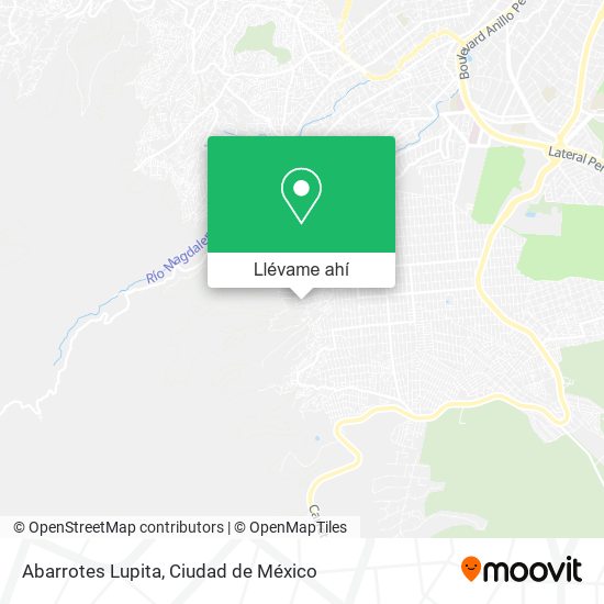 Mapa de Abarrotes Lupita