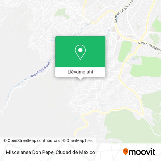 Mapa de Miscelanea Don Pepe