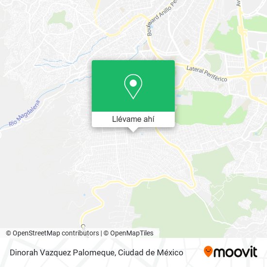 Mapa de Dinorah Vazquez Palomeque