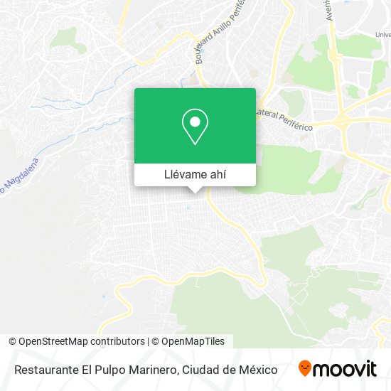 Mapa de Restaurante El Pulpo Marinero