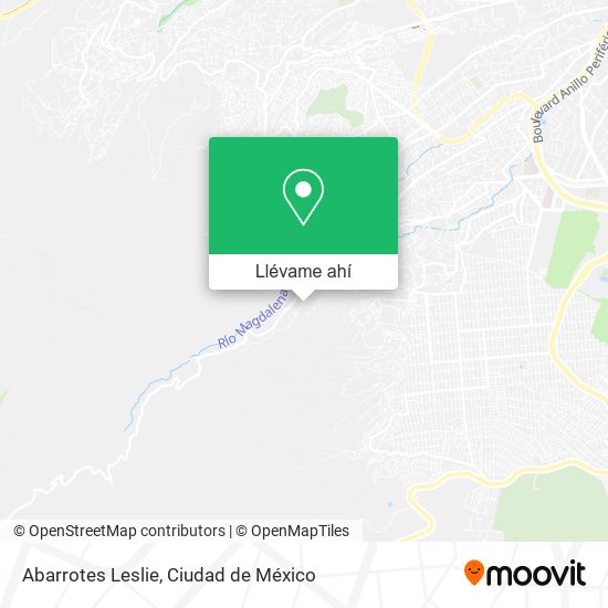 Mapa de Abarrotes Leslie