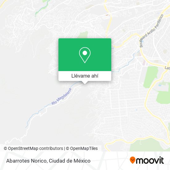 Mapa de Abarrotes Norico