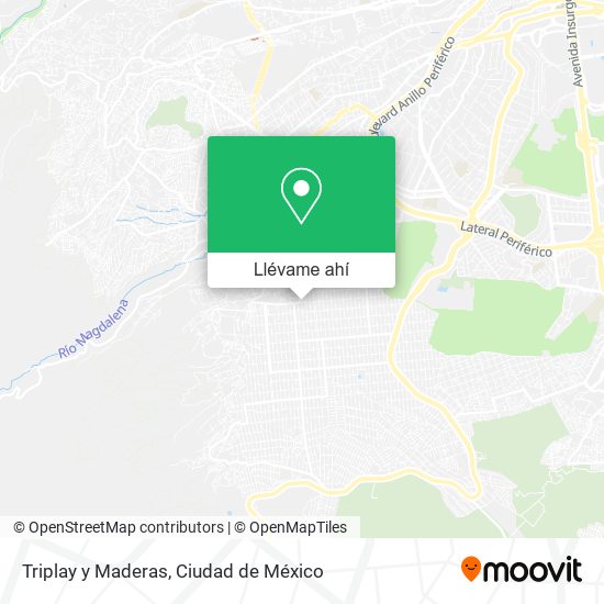 Mapa de Triplay y Maderas