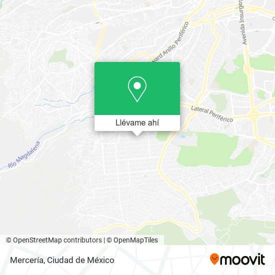 Mapa de Mercería