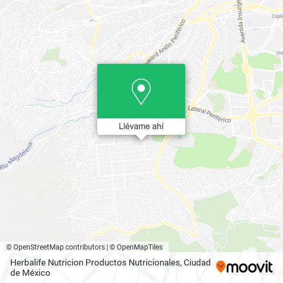 Mapa de Herbalife Nutricion Productos Nutricionales