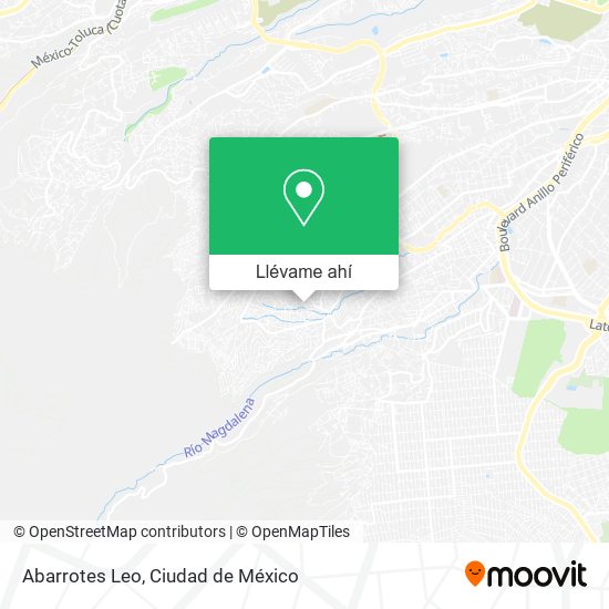 Mapa de Abarrotes Leo