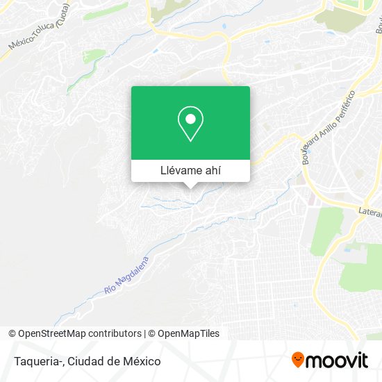 Mapa de Taqueria-