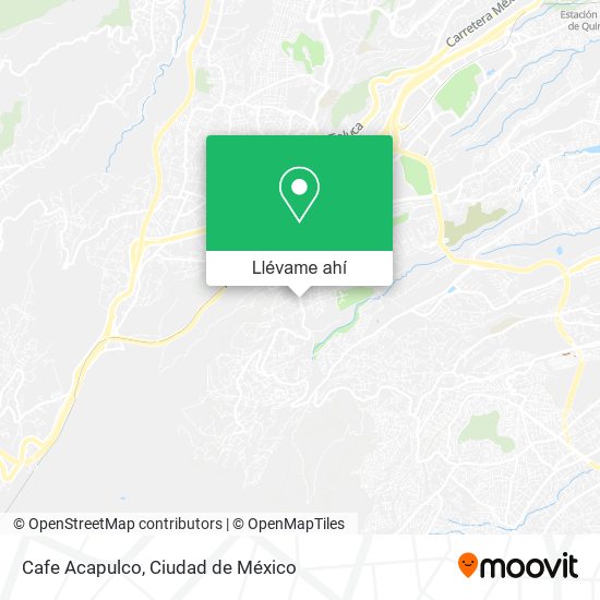 Mapa de Cafe Acapulco